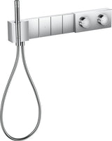 AXOR Edge Thermostatmodul Unterputz Fertigset 4 Verbraucher Chrom – Select Steuerung