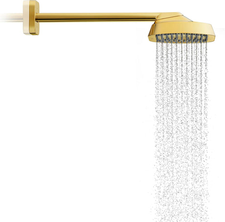 AXOR ShowerSphere 1jet EcoSmart Kopfbrause 250 x 160 mm mit Brausearm – Rain FlexPower