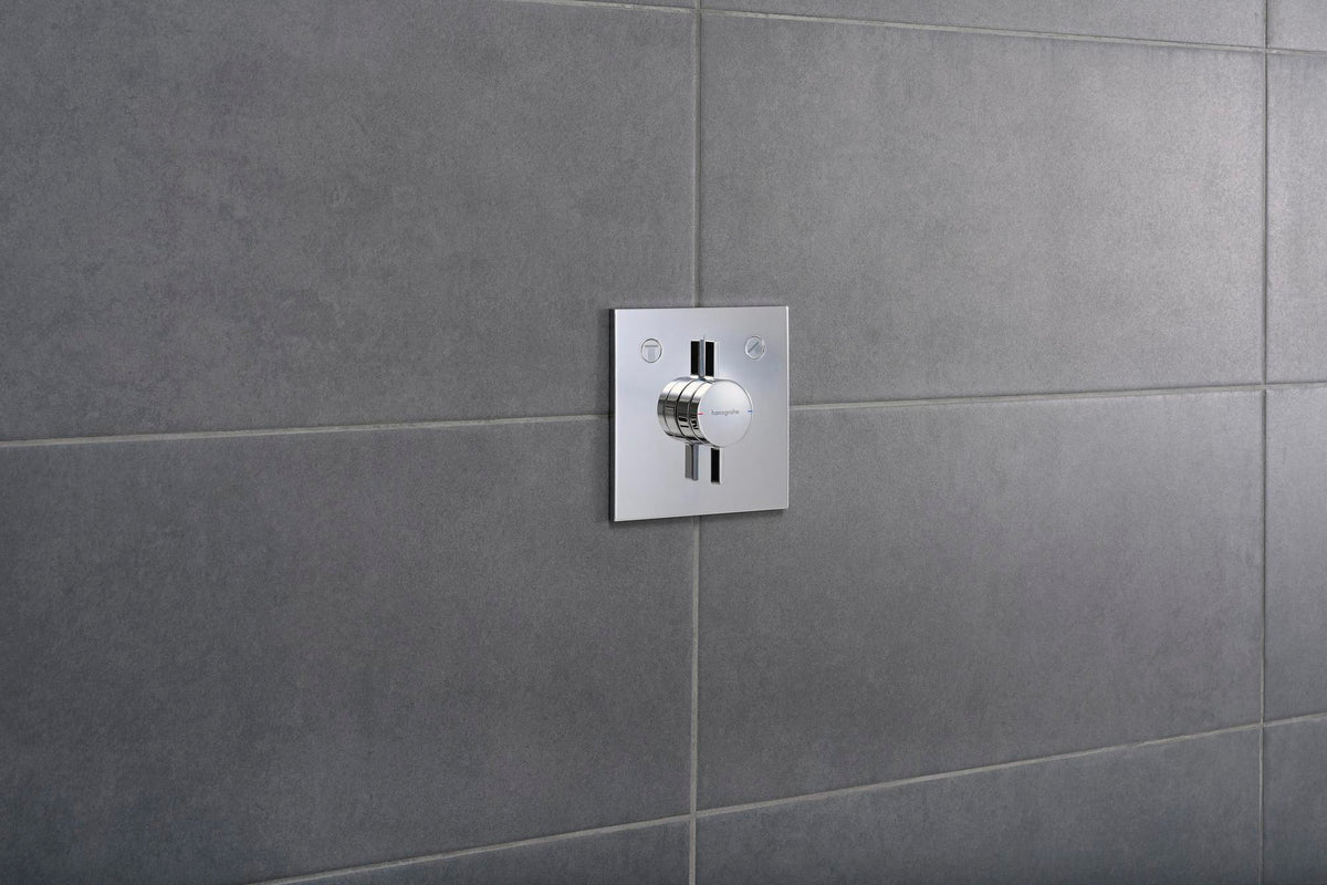 HANSGROHE DuoTurn E Unterputz-Mischer 2 Verbraucher Chrom – Thermostat & Umsteller