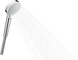 Hansgrohe HG Handbrause Crometta Vario DN 15 weiß/chrom – 2 Strahlarten, 100 mm Duschkopf