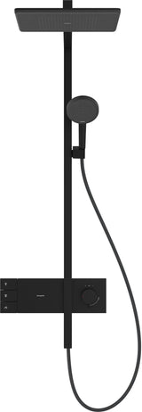 HANSGROHE Raindance Alive Q 210/340 2jet Duschsystem mit Thermostat – Schwarz
