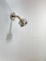 AXOR ONE 75 1jet EcoSmart Kopfbrause mit Brausearm – PowderRain, chrom