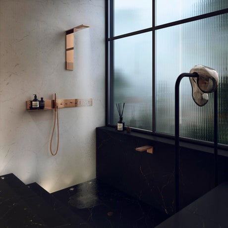 AXOR ShowerComposition 110/220 Brausemodul mit Kopf- und Schulterbrause, 1 Jet, Chrom
