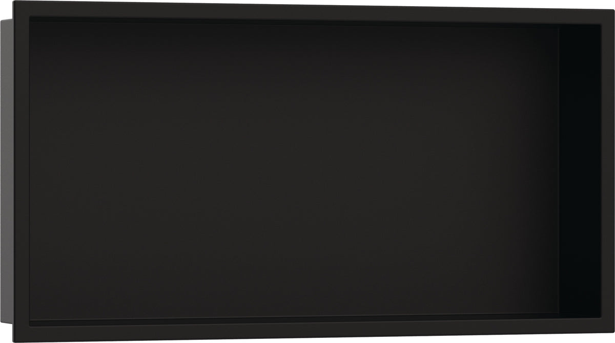 HANSGROHE Wandnische XtraStoris Original 300x150x100 mm mattschwarz mit Rahmen