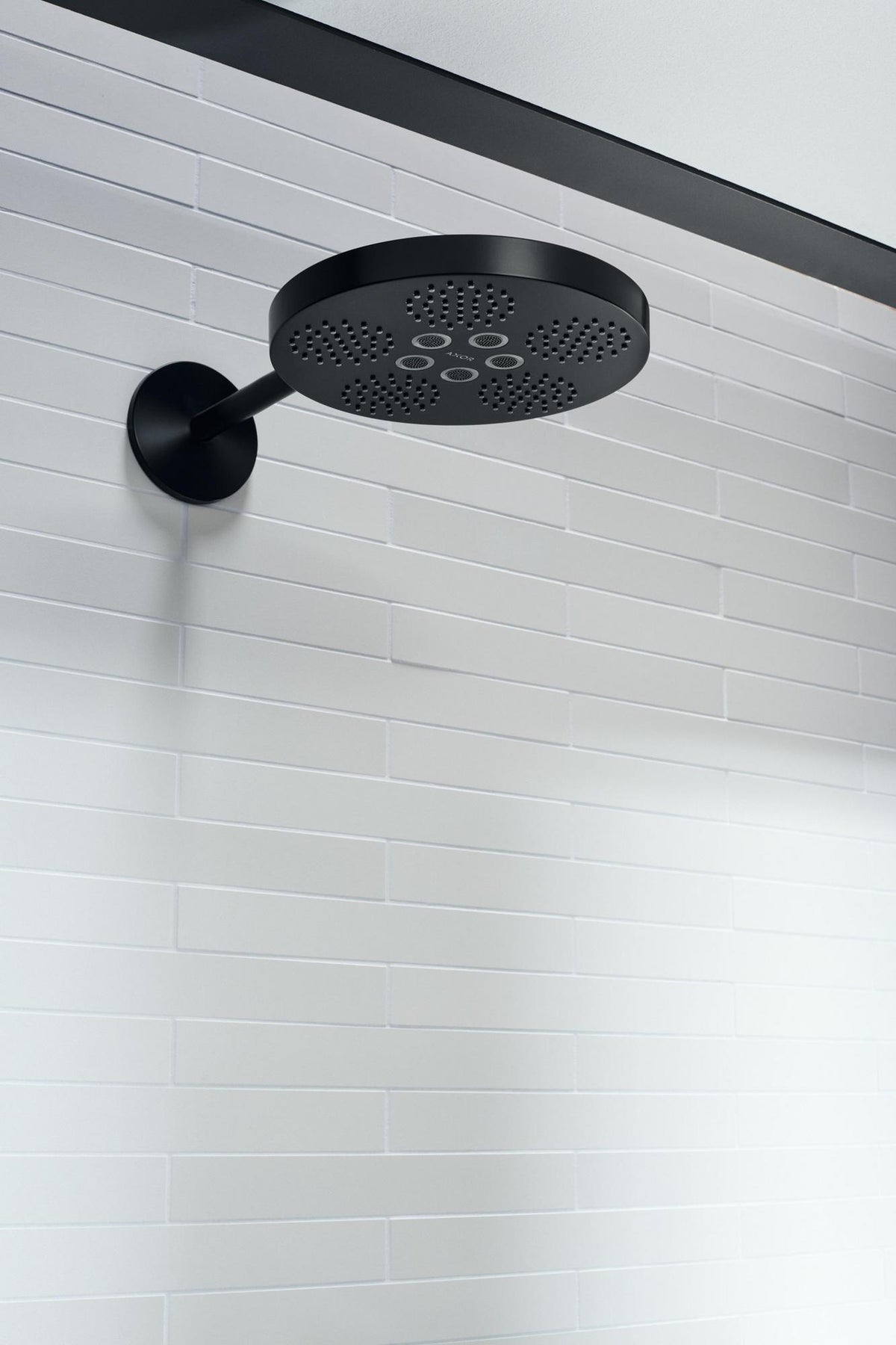 AXOR ONE 280 2jet Kopfbrause mit Brausearm, chrom – 2 Strahlarten