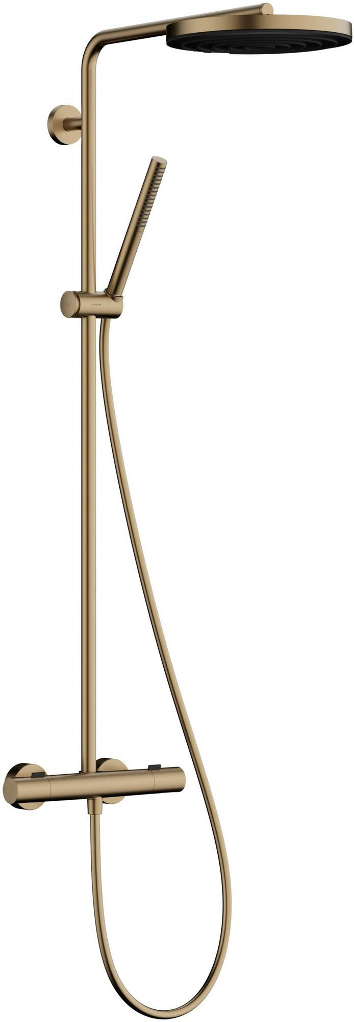 HANSGROHE Showerpipe Pulsify S Puro 1 Jet mit Thermostat in Chrom