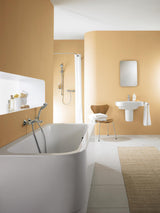 HANSGROHE Brauseset Croma 100 Vario mit Isiflex Brauseschlauch 1250 mm, 4 Strahlarten, Chrom