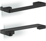 AXOR Universal Softsquare Duschtürgriff 444 mm mattschwarz – Metall, verdeckte Befestigung, vielseitig