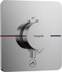 HANSGROHE ShowerSelect Comfort Q Thermostat chrom – 1 Verbraucher, Select-Taste, Mengensteuerung