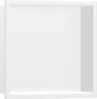 HANSGROHE XtraStoris Original Wandnische 300x300x70mm mattweiß mit Rahmen – für Nassbau & Trockenbau