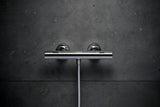 HANSGROHE Ecostat Fine Brausethermostat Aufputz mit thermischer Desinfektion, Chrom