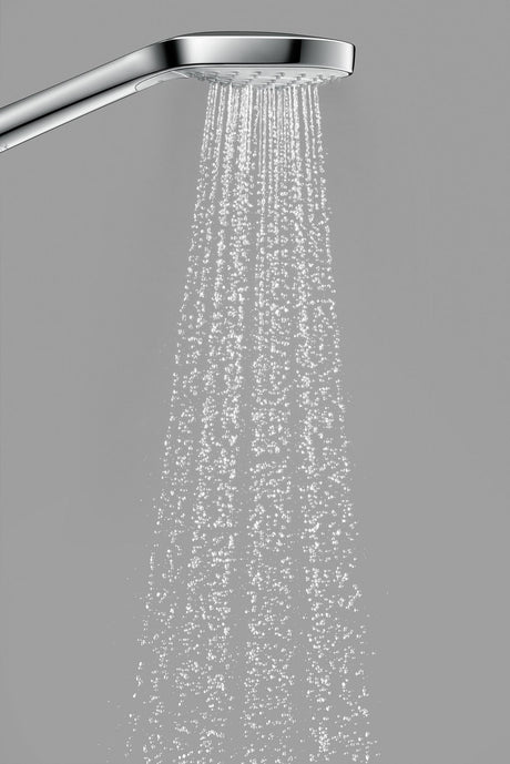 HANSGROHE Handbrause Croma Select E Vario 110 mm weiß/chrom – 3 Strahlarten mit Select-Taste