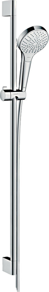 HANSGROHE Croma Select S Multi Brauseset mit Unica Croma Stange 650 mm weiß/chrom