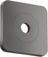 AXOR Citterio C Wandrosette 120x120 mm softsquare Chrom – Hochwertige Metall-Rosette für die Wandmontage