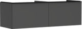 HANSGROHE Xelu Q Waschtischunterschrank 1560 mm Weiß Hochglanz mit 2 Schubkästen