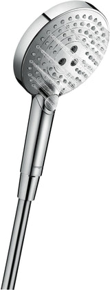 HANSGROHE Raindance Select S 120 3jet Handbrause chrom 125 mm – 3 Strahlarten mit Select-Taste