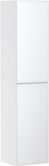 HANSGROHE Hochschrank Xevolos E 1160 mm mit PushOpen, Eiche dunkel/Weiß, grifflos