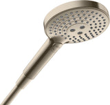 AXOR Handbrause 120 3jet Chrom – 3 Strahlarten, Select-Taste & QuickClean
