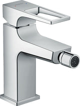 HANSGROHE Metropol Einhebel-Bidetmischer DN 15 chrom – mit Ablaufgarnitur und Kugelgelenk-Strahlformer