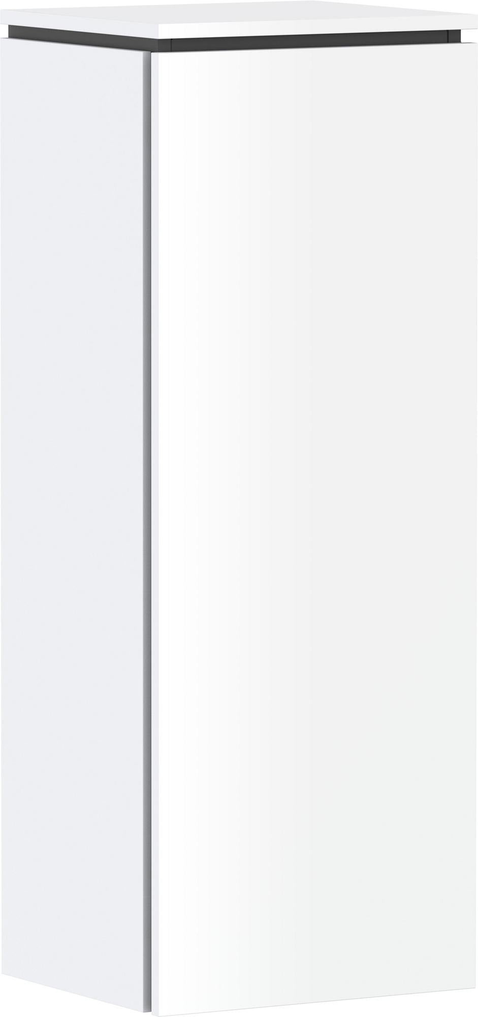 HANSGROHE Xilesa E Halbhochschrank 400x350mm, Türanschlag rechts, SoftClose, weiß