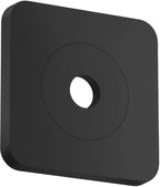 120x120mm, softsquare mattschwarz