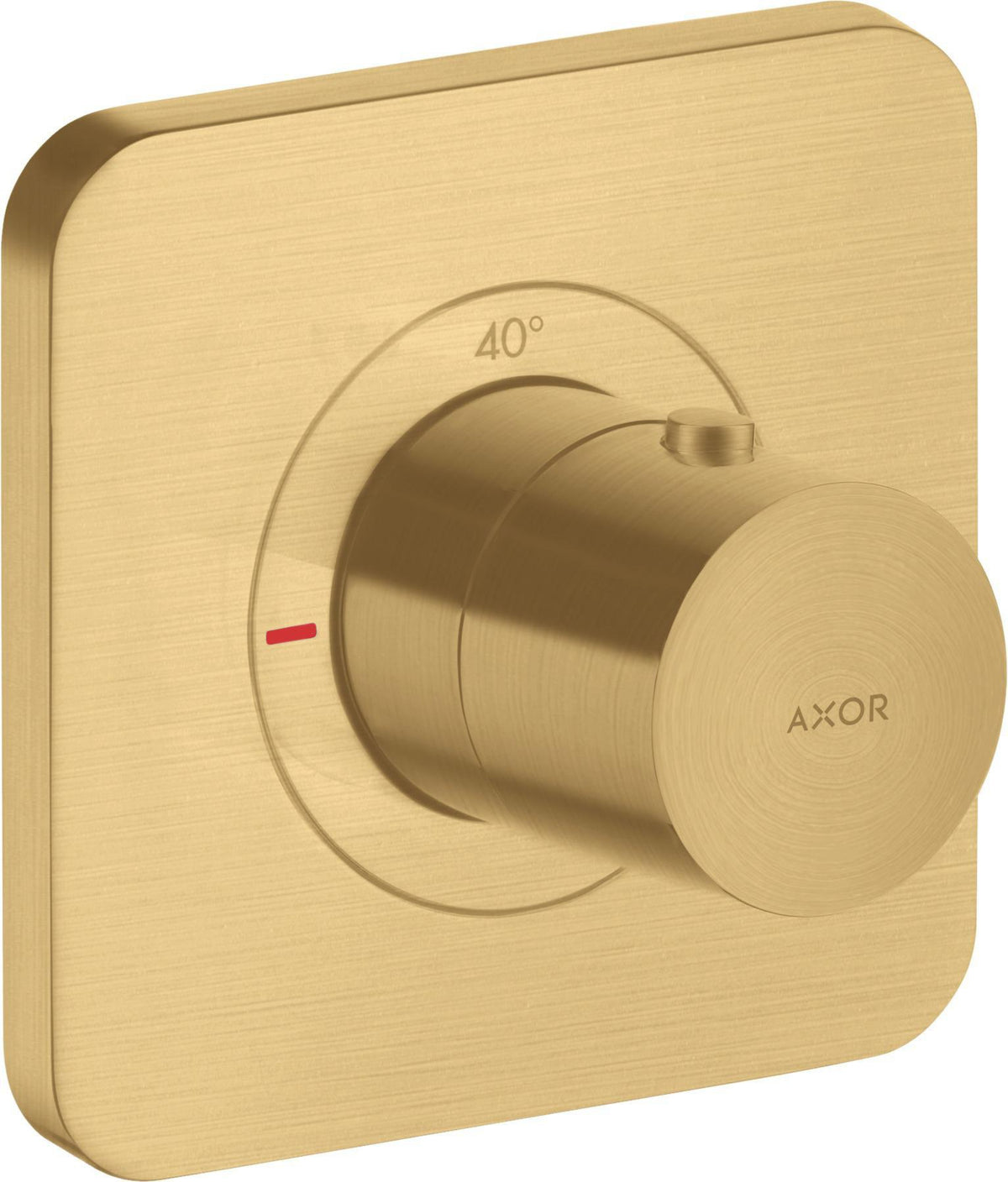 AXOR Citterio E Thermostatmodul DN 20 Unterputz – Chrom, quadratisch, thermostatisch