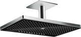 HANSGROHE RAINMAKER SELECT 460 Kopfbrause 3jet 460x300mm schwarz/chrom – Deckenmontage