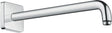 Hansgrohe Brausearm E DN 15 389 mm Chrom – Wandmontage mit Rosette