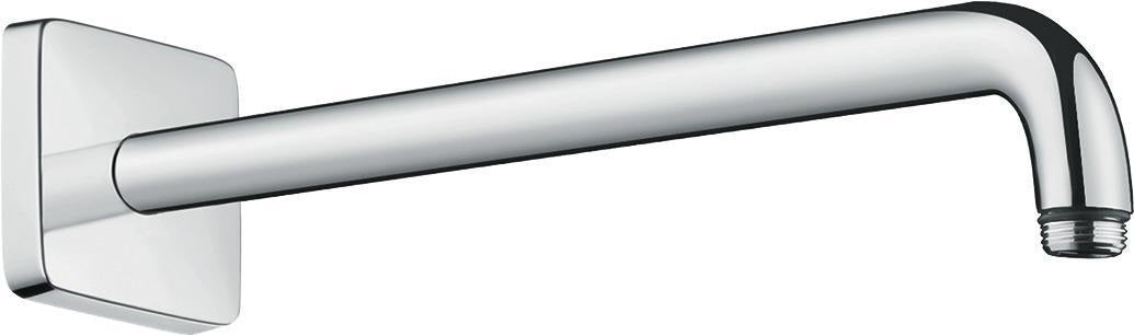 Hansgrohe Brausearm E DN 15 389 mm Chrom – Wandmontage mit Rosette