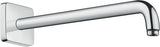 Hansgrohe Brausearm E DN 15 389 mm Chrom – Wandmontage mit Rosette