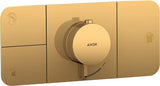 AXOR One Thermostatmodul für 3 Verbraucher – Chrom, Select-Tasten, Eco-Funktion