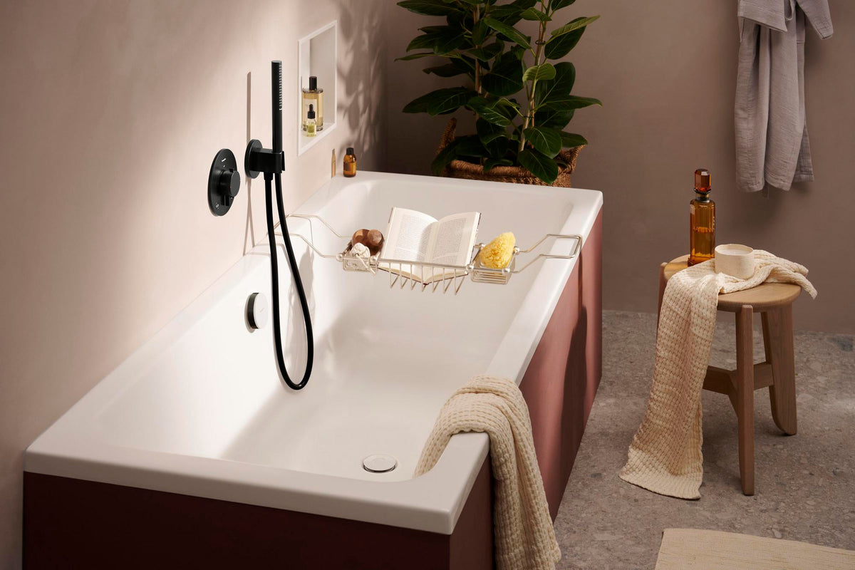 HANSGROHE Ecostat Comfort S Thermostat UP Fertigset für 2 Verbraucher mit Sicherungskombination