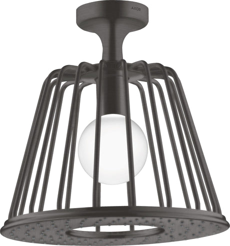 AXOR LampShower Nendo Kopfbrause mit Deckenanschluss und LED-Beleuchtung, Chrom, 275 mm