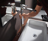 HANSGROHE Metris 260 Einhebel-Waschtischmischer mit ComfortZone, Zugstangen-Ablaufgarnitur und Temperaturbegrenzung, chrom