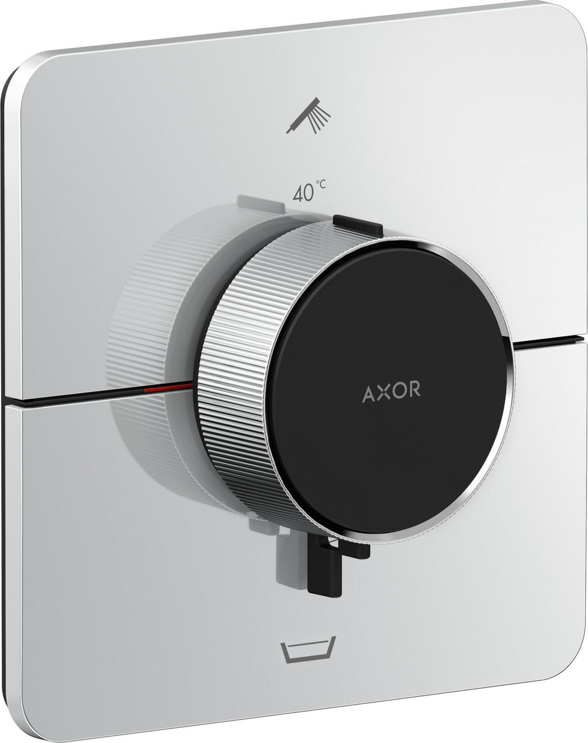 AXOR ShowerSelect ID Thermostat Unterputz mit 2 Verbrauchern von HANSGROHE – chrom
