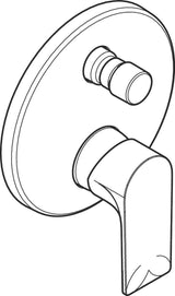 HANSGROHE Rebris E Einhebel-Wannenmischer Fertigmontageset Unterputz Chrom