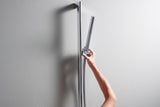 Hansgrohe Pulsify S Brauseset mit 650 mm Brausestange in Chrom – PowderRain Strahlart