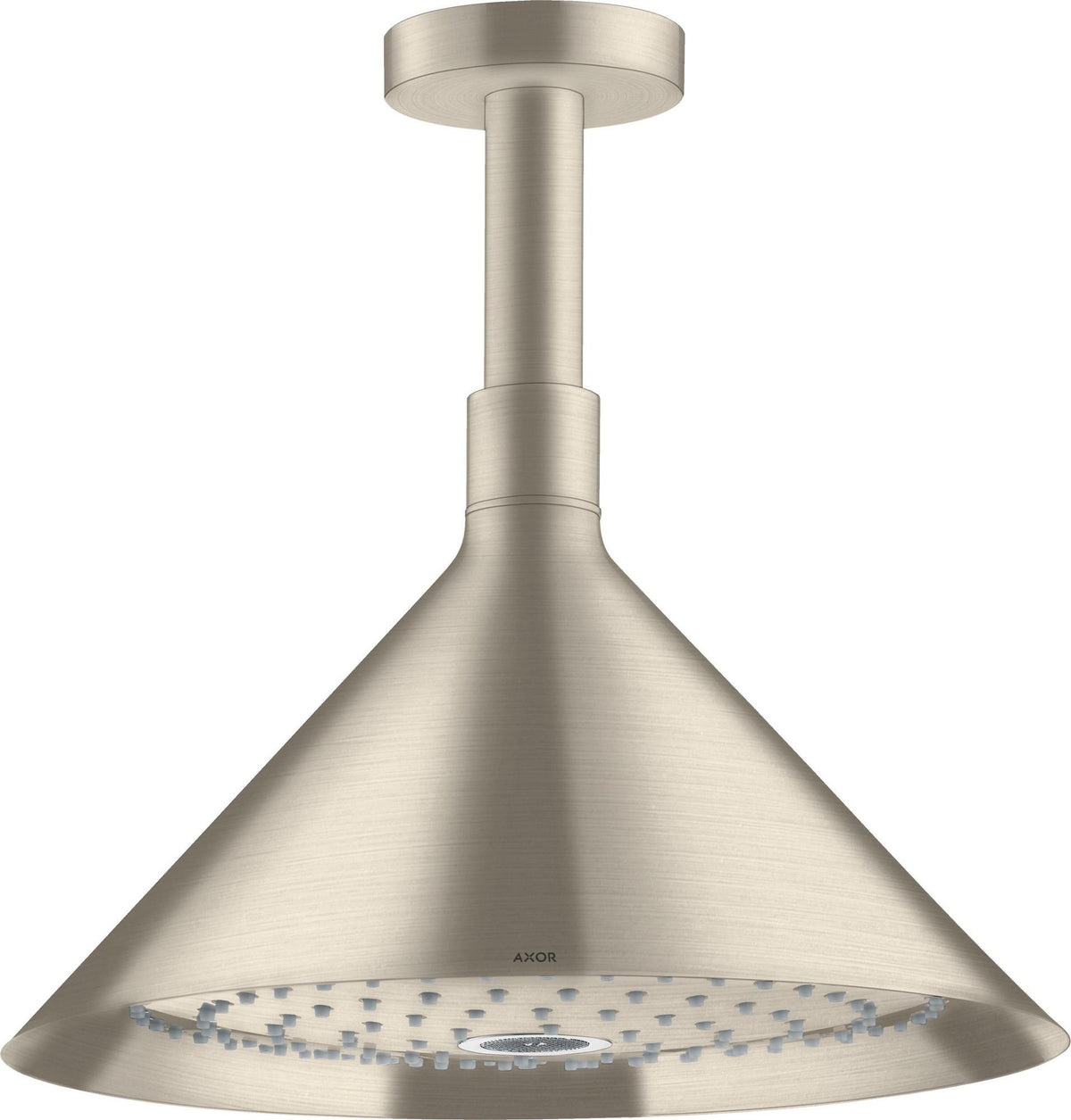 AXOR Kopfbrause 240 2jet von Hansgrohe – Chrom, Deckenmontage, Rain & RainAir