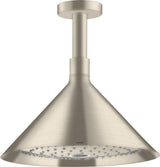 AXOR Kopfbrause 240 2jet von Hansgrohe – Chrom, Deckenmontage, Rain & RainAir