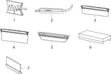 HANSGROHE RainDrain Match Duschrinne 600 mm mattschwarz höhenverstellbar