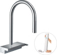 HANSGROHE Aquno Select M81 Spültischmischer 170 mit Ausziehbrause 3jet sBox chrom