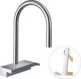 HANSGROHE Aquno Select M81 Spültischmischer 170 mit Ausziehbrause 3jet sBox chrom
