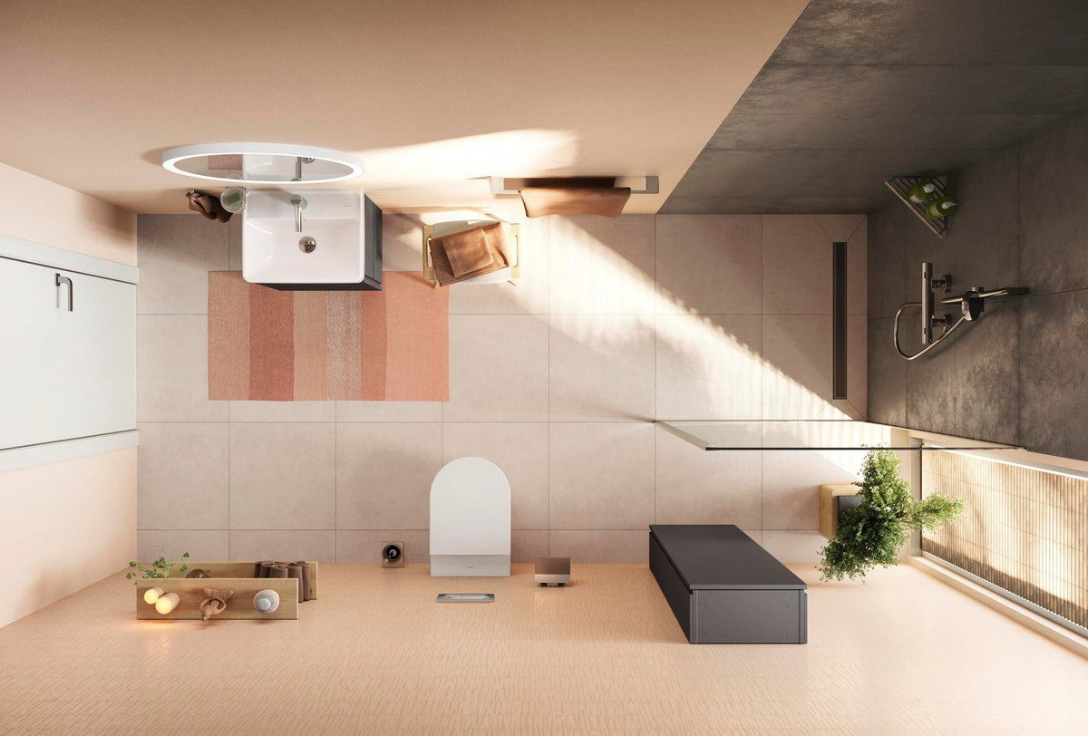 HANSGROHE Activera Select S 95 Brausesystem mit Ecostat Fine Thermostat und EcoSmart