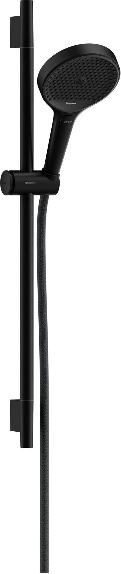 HANSGROHE Rainfinity 130 3jet Brauseset mit Unica S Puro 650mm Push Schieber, chrom
