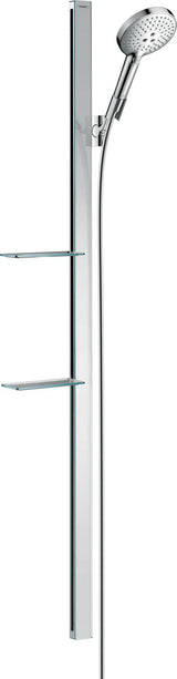 HANSGROHE Raindance Select S 120 Brauseset mit 3 Strahlarten und Select-Taste