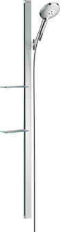 HANSGROHE Raindance Select S 120 Brauseset mit 3 Strahlarten und Select-Taste