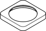 AXOR Massaud Absperrventil Chrom – Hansgrohe Ersatzteil für Brausestange 22 mm