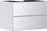 HANSGROHE Xevolos E Waschtischunterschrank 780 mm eiche dunkel mattweiß grifflos
