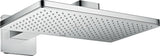 AXOR ShowerSolutions Kopfbrause 460/300 1jet Chrom – Regenbrause mit Brausearm