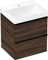HANSGROHE Xelu Q Waschtischunterschrank 580 mm weiß hochglanz mit SoftClose